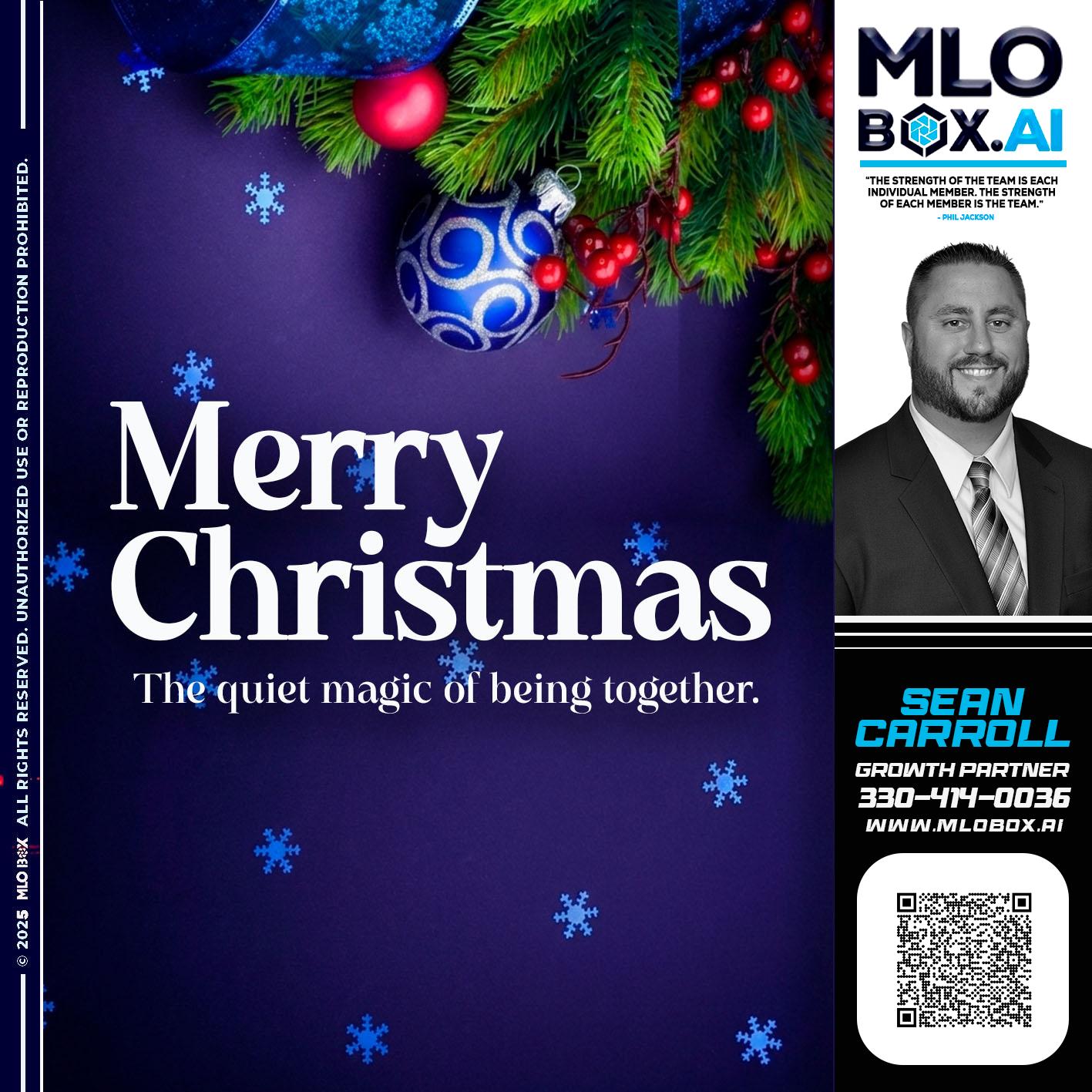 merry christmas - Sean Carroll -Mortgage Loan Originator