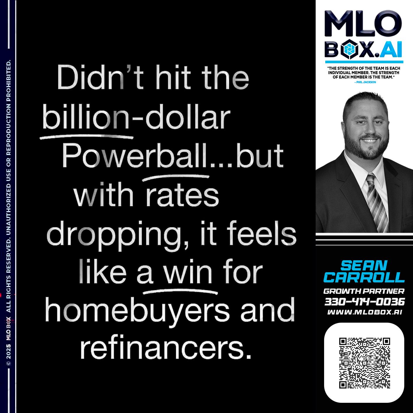 DIDNT HIT - Sean Carroll -Mortgage Loan Originator