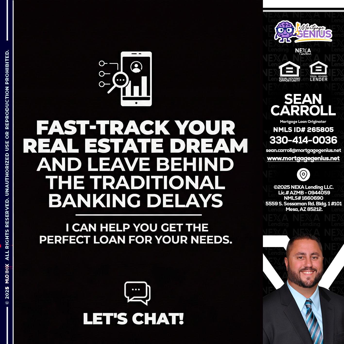 FAST TRACK - Sean Carroll -Mortgage Loan Originator