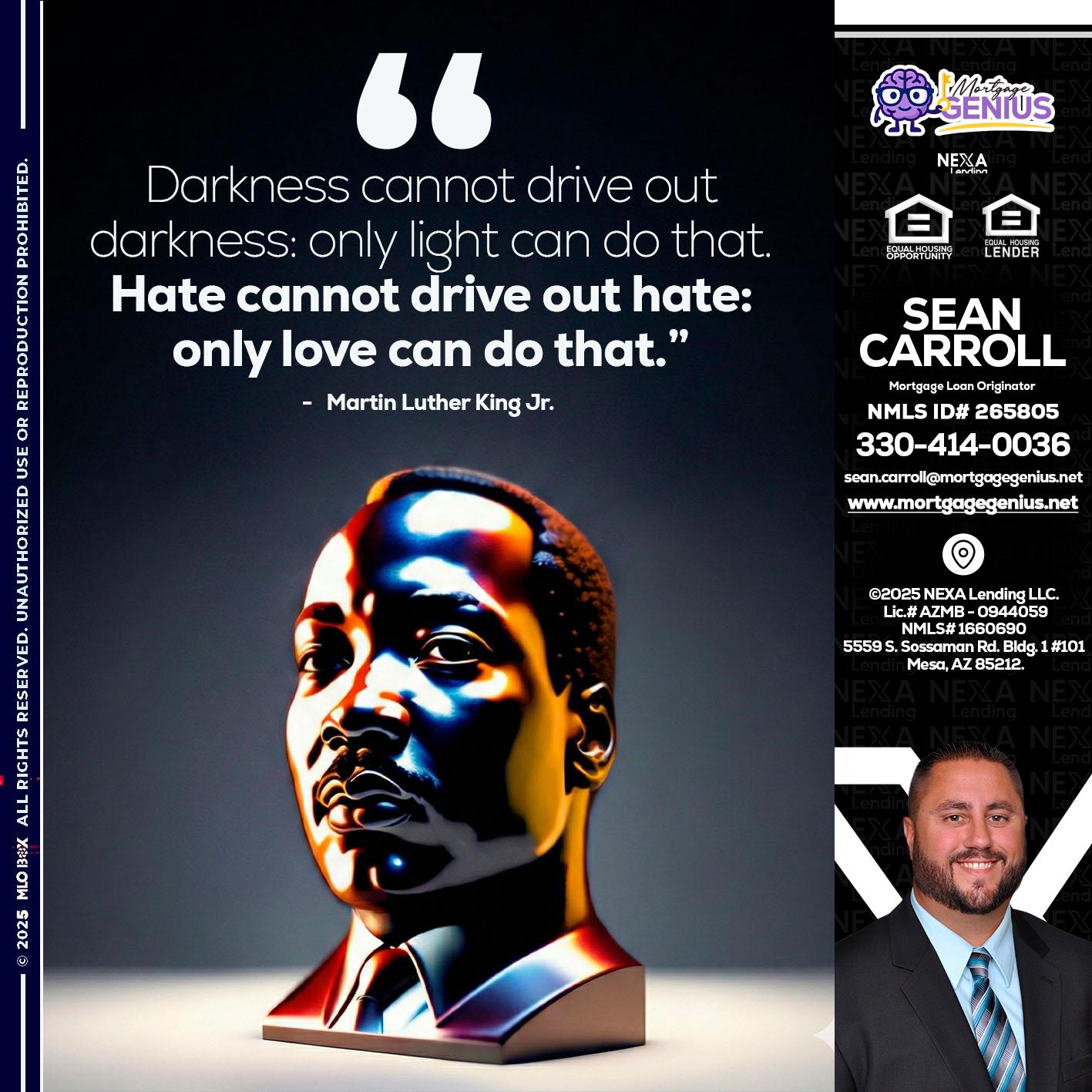 MLK 2026 - Sean Carroll -Mortgage Loan Originator