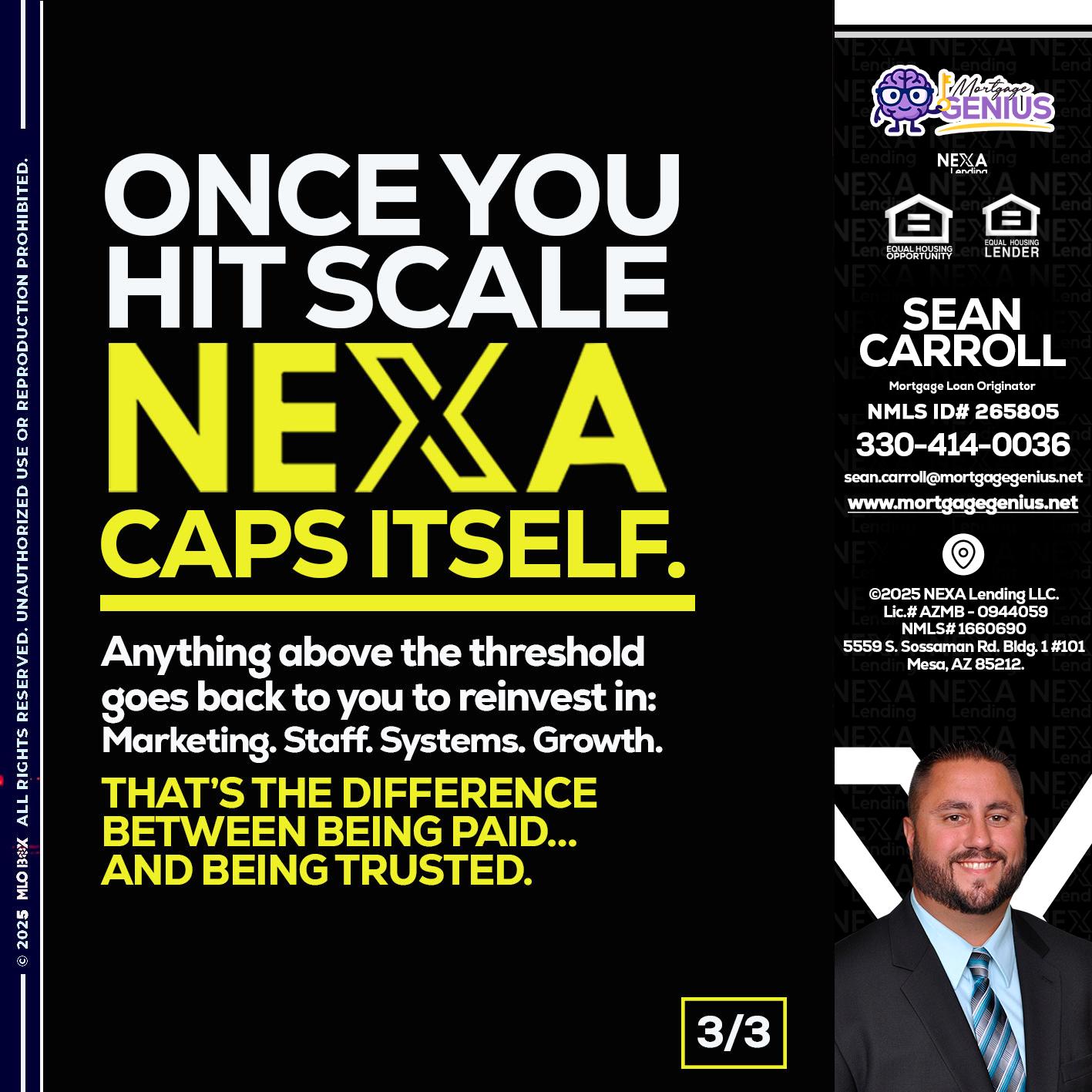 3 OF 3 - Sean Carroll -Mortgage Loan Originator