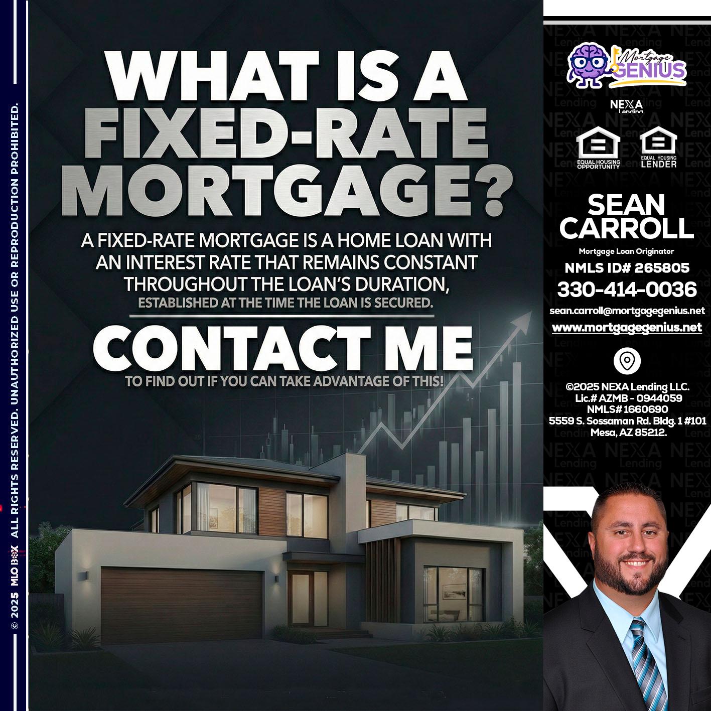 WHAT IS A - Sean Carroll -Mortgage Loan Originator