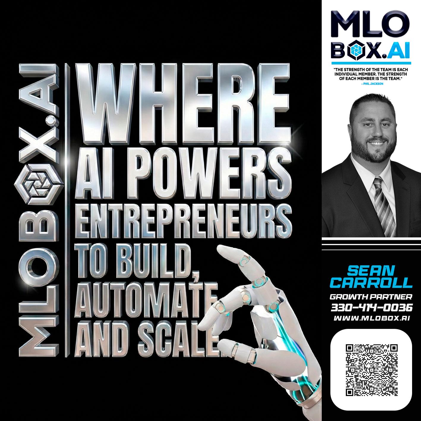 WHERE AI POWERS - Sean Carroll -Mortgage Loan Originator