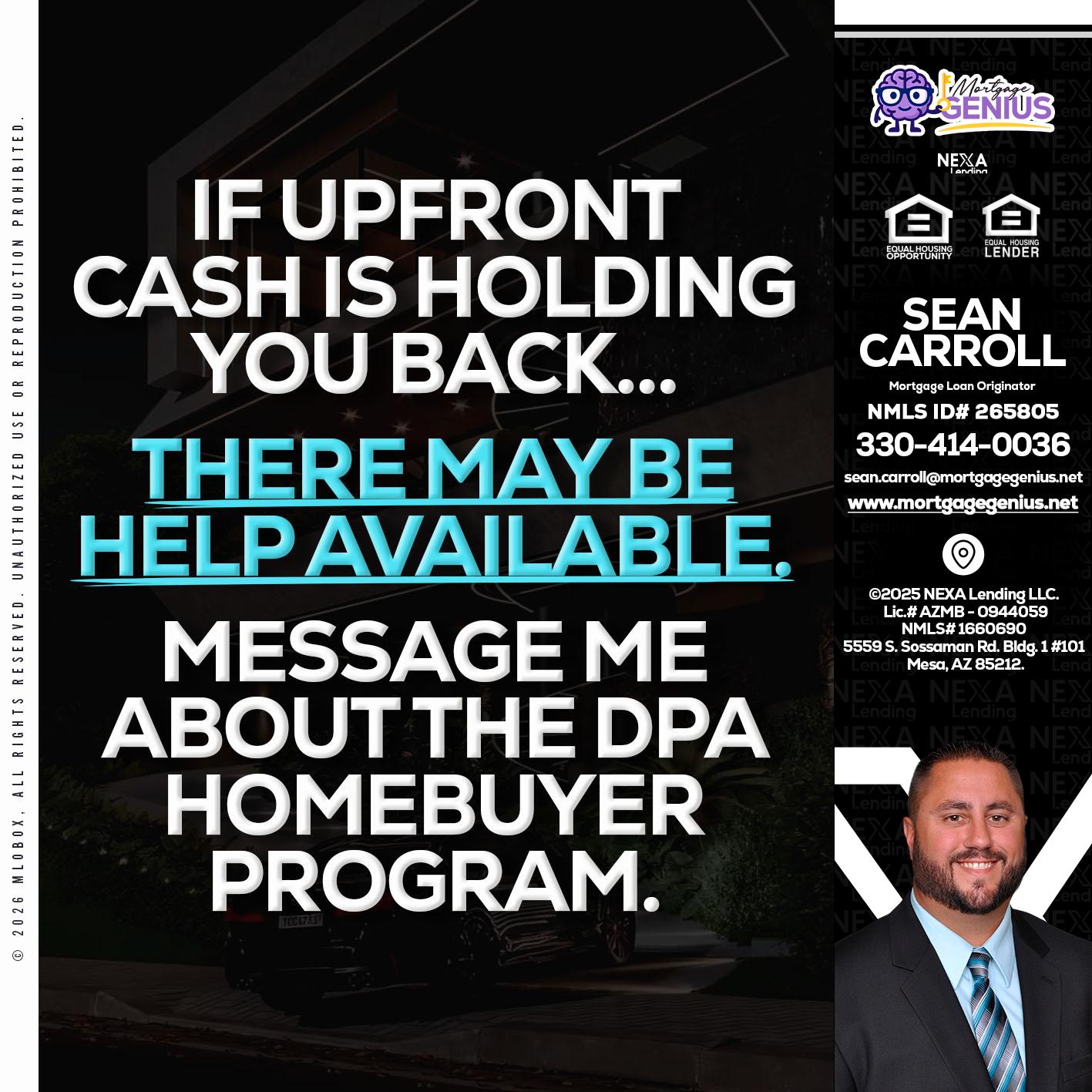 IF UPFRONT - Sean Carroll -Mortgage Loan Originator