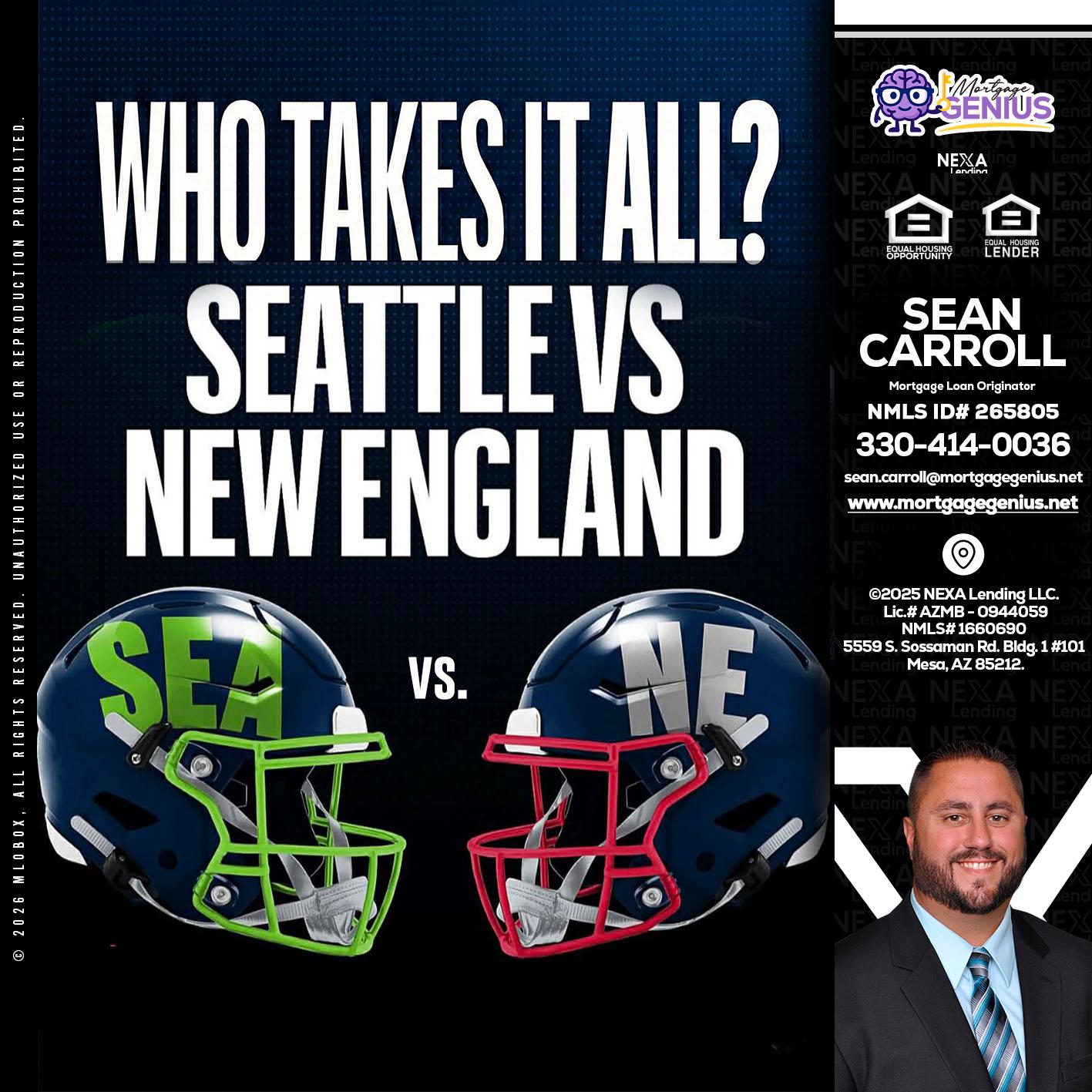 WHO TAKE IT ALL? - Sean Carroll -Mortgage Loan Originator