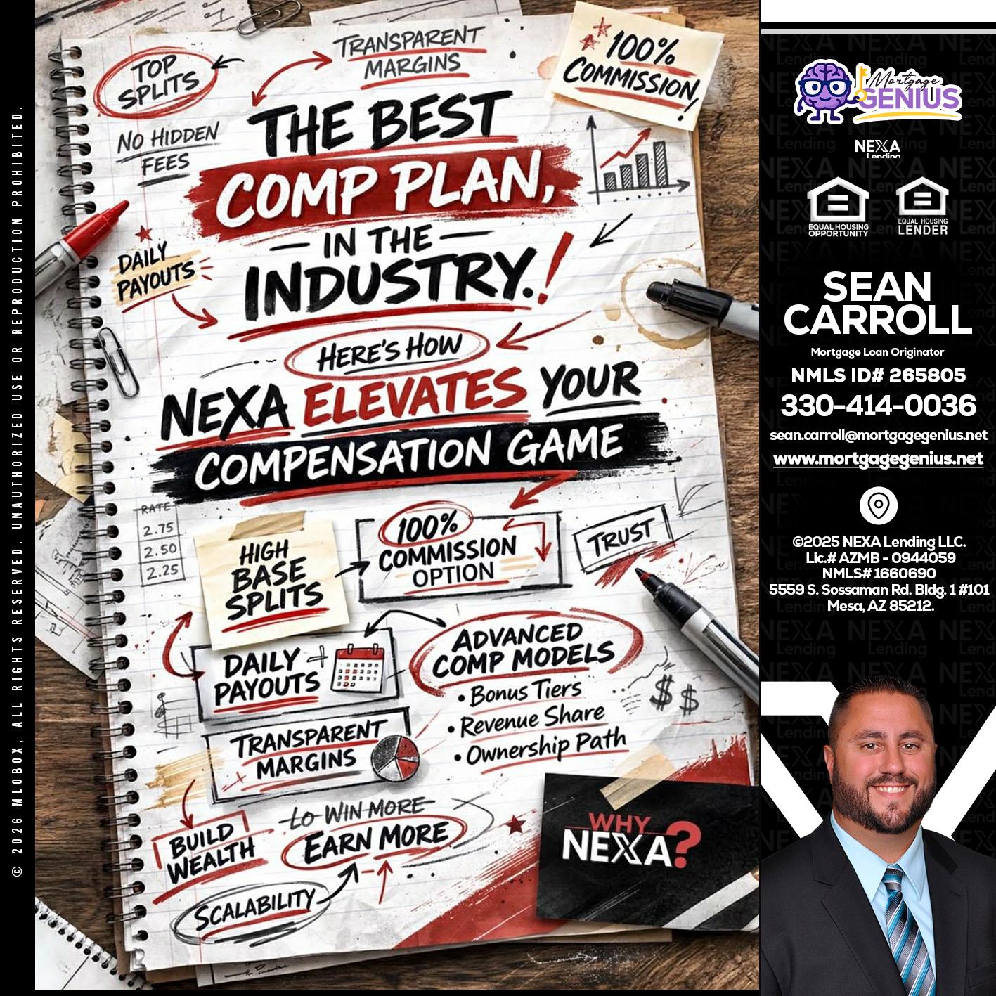 THE BEST COMP - Sean Carroll -Mortgage Loan Originator