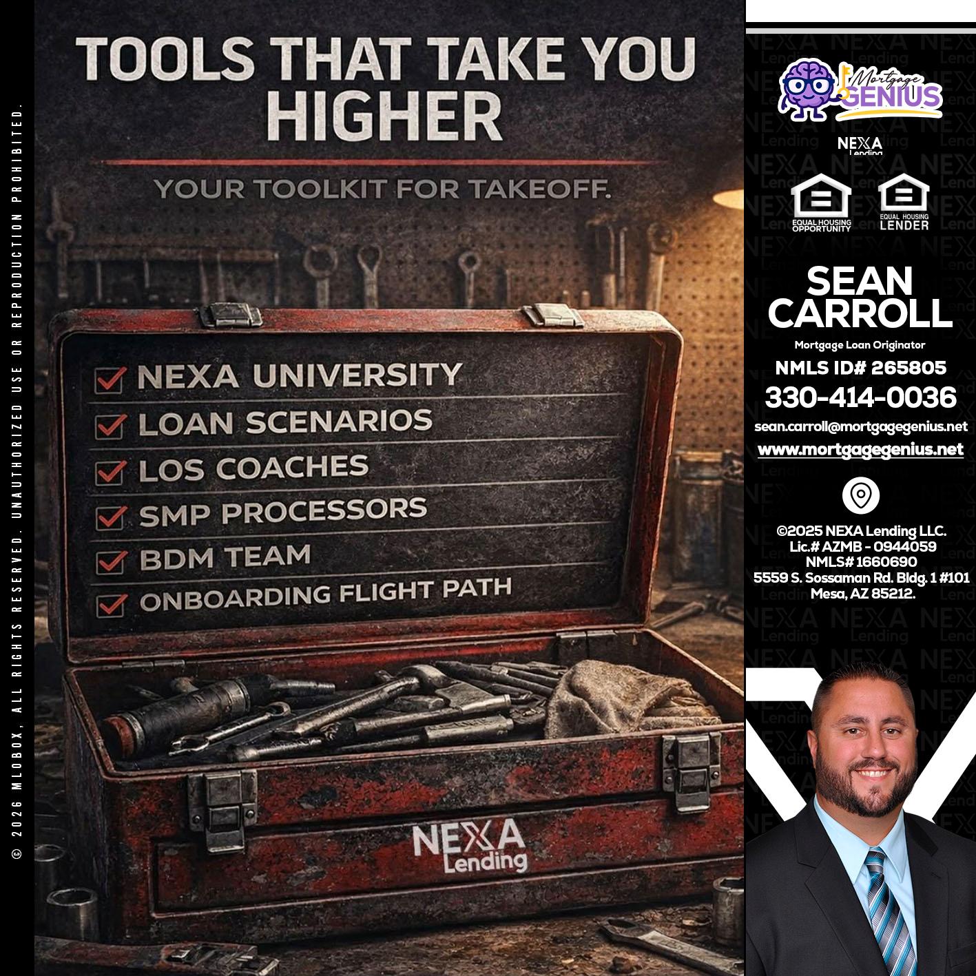 TOOLS THAT - Sean Carroll -Mortgage Loan Originator