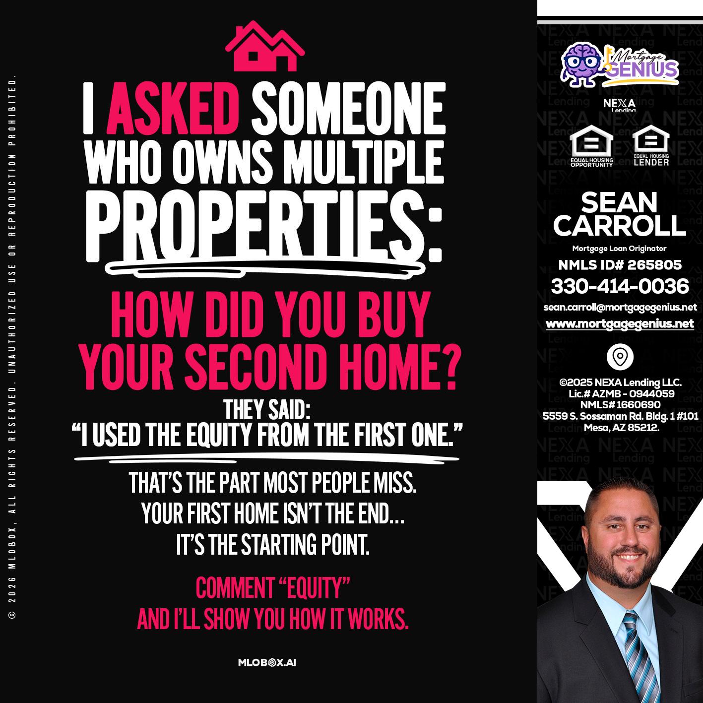 I ASKED SOMEONE - Sean Carroll -Mortgage Loan Originator
