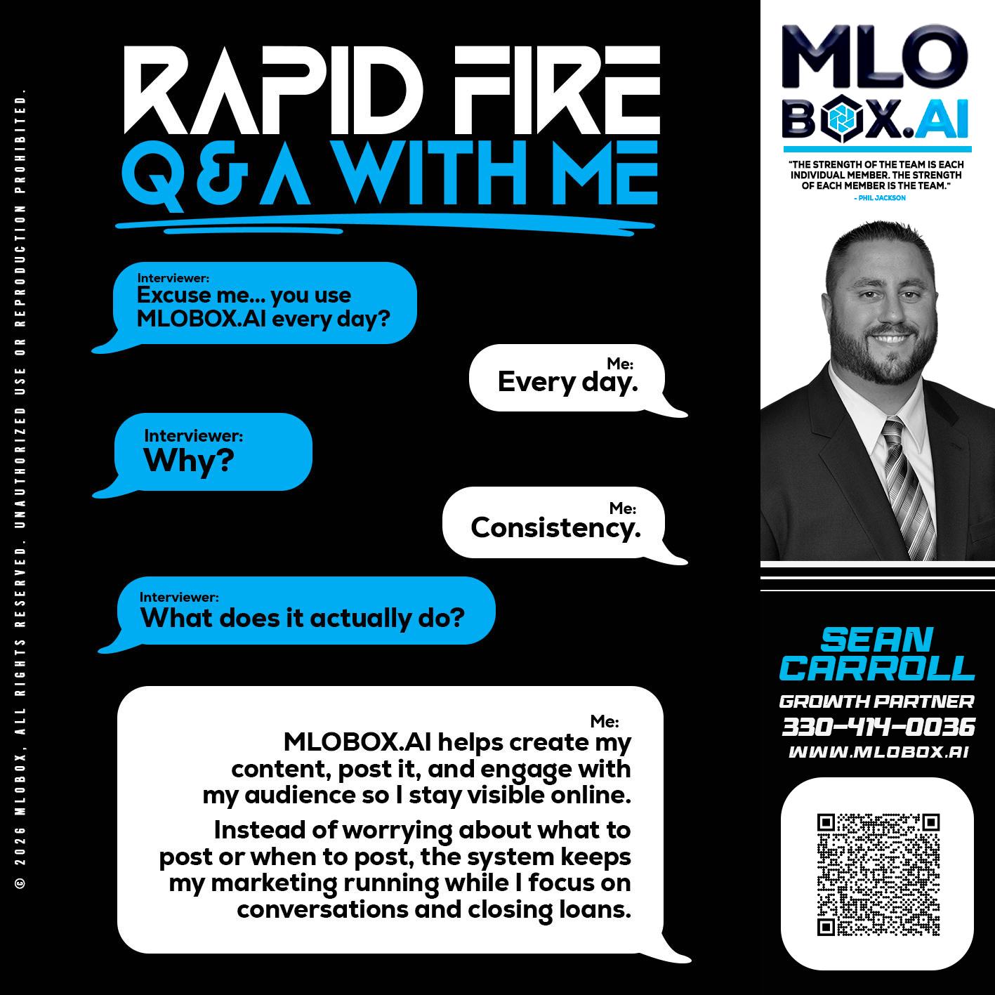 RAPID Q&A - Sean Carroll -Mortgage Loan Originator