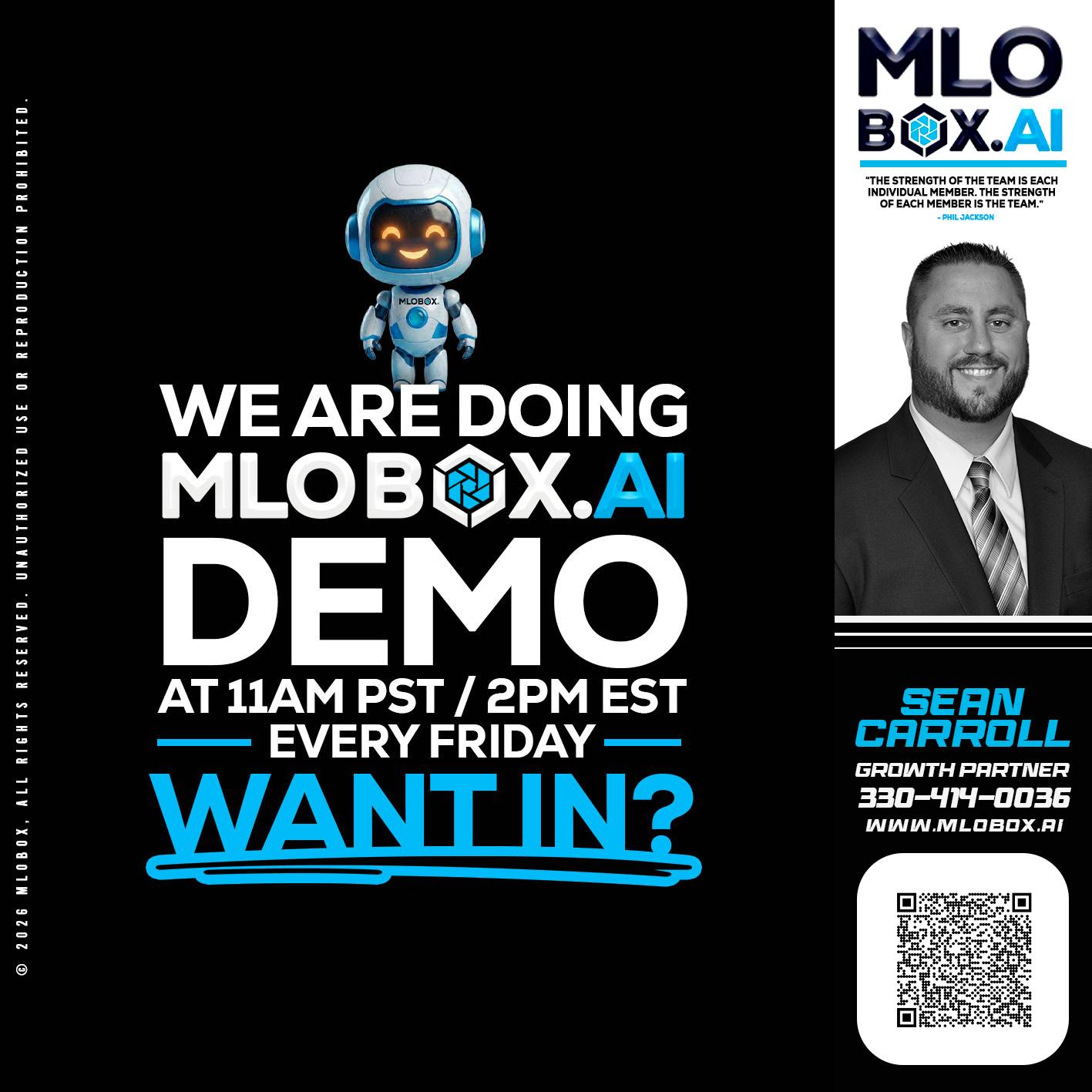WE ARE DOING - Sean Carroll -Mortgage Loan Originator