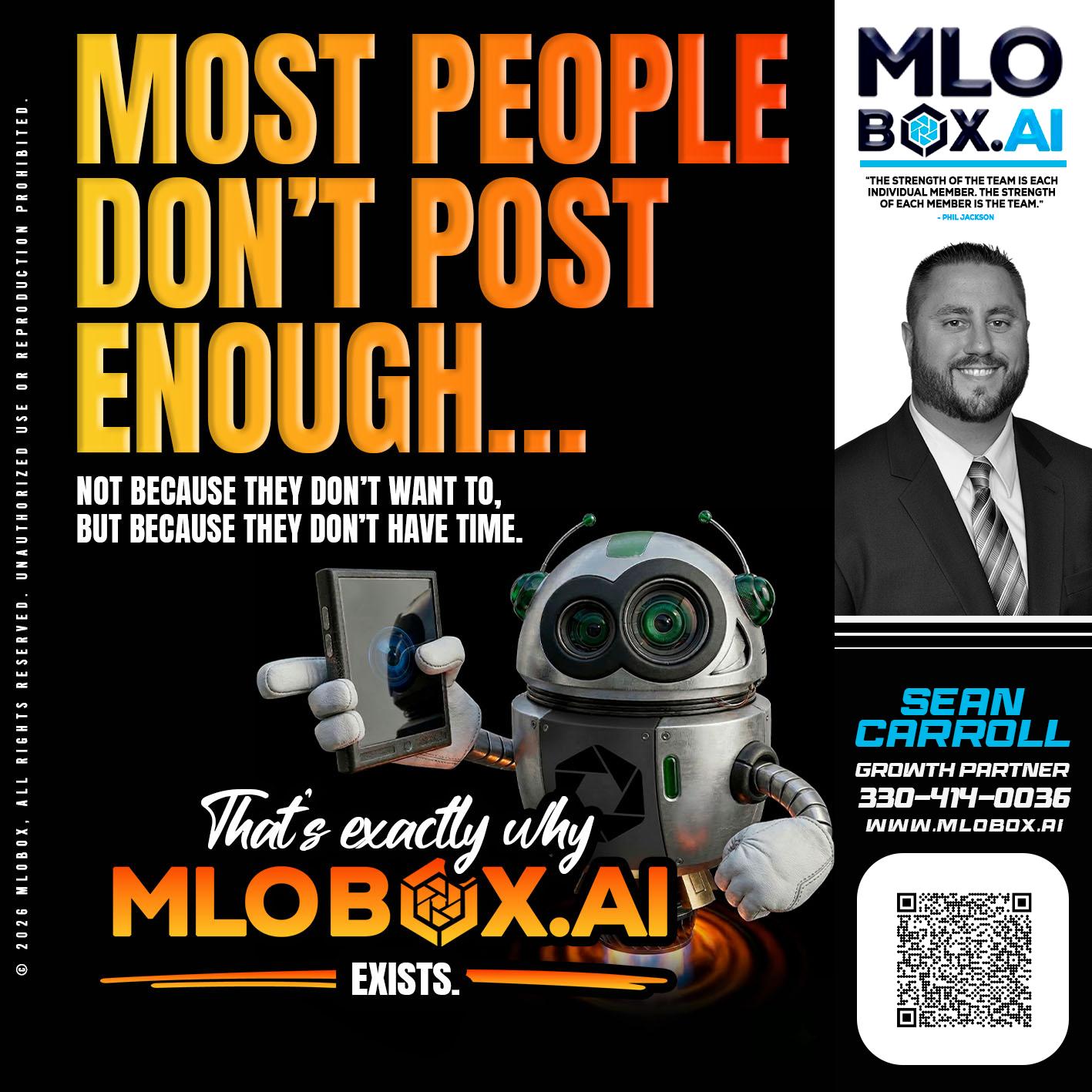 most people - Sean Carroll -Mortgage Loan Originator