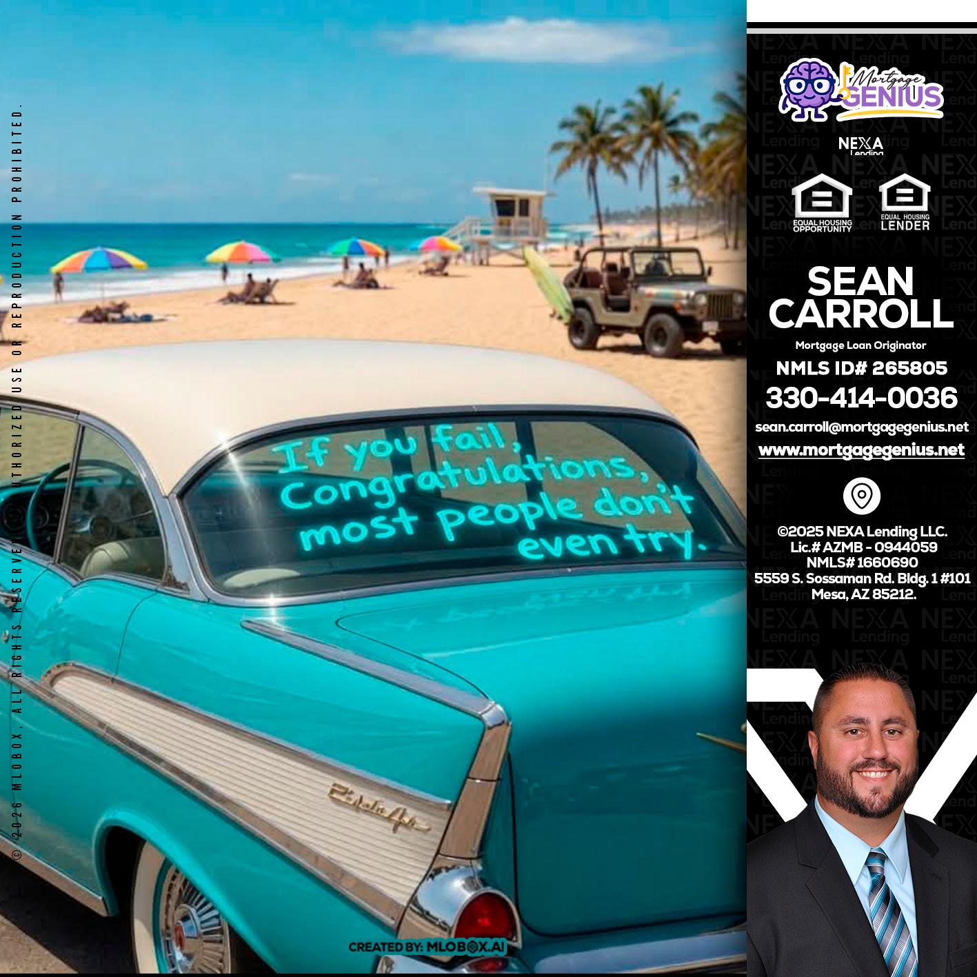 if you - Sean Carroll -Mortgage Loan Originator