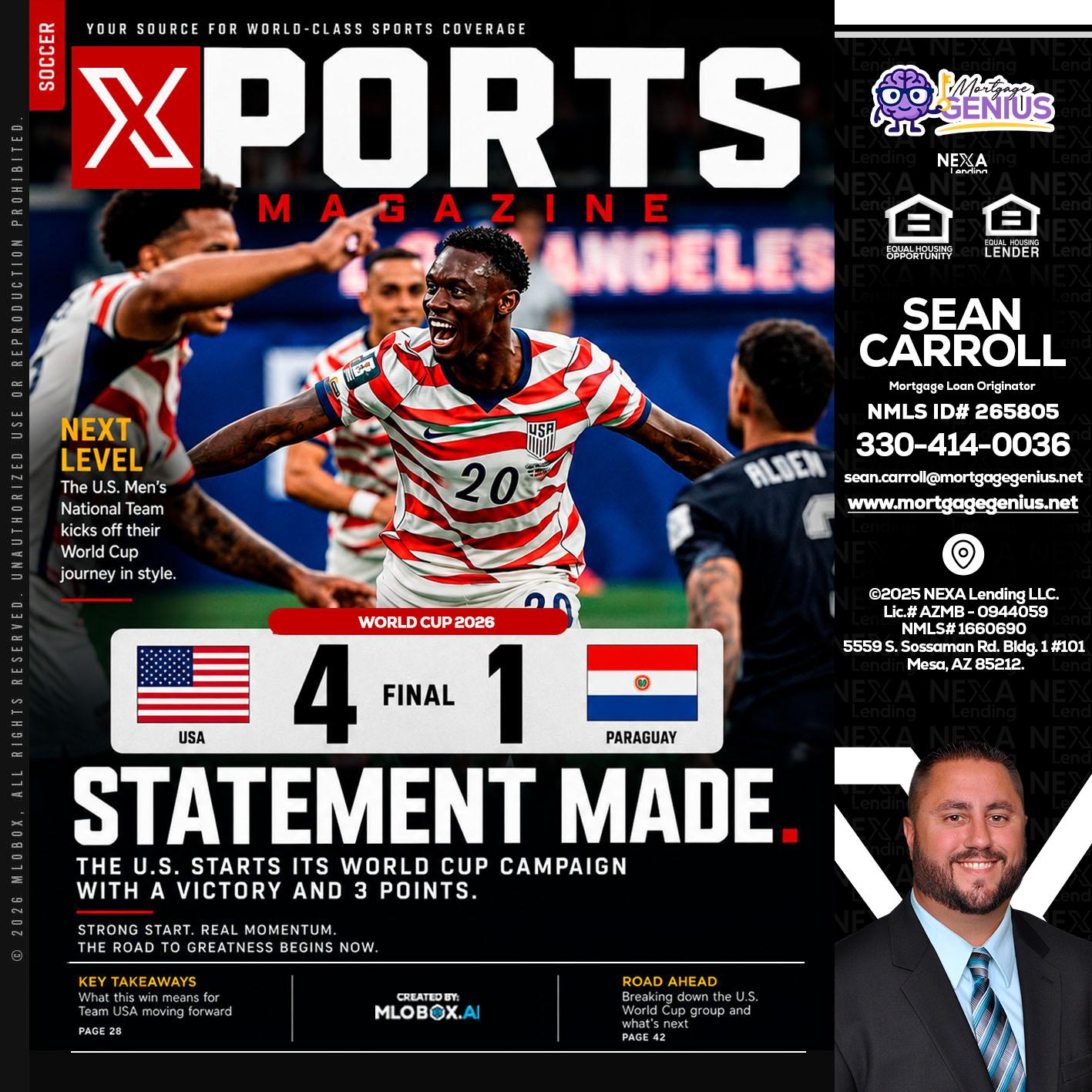 XPORTS - Sean Carroll -Mortgage Loan Originator