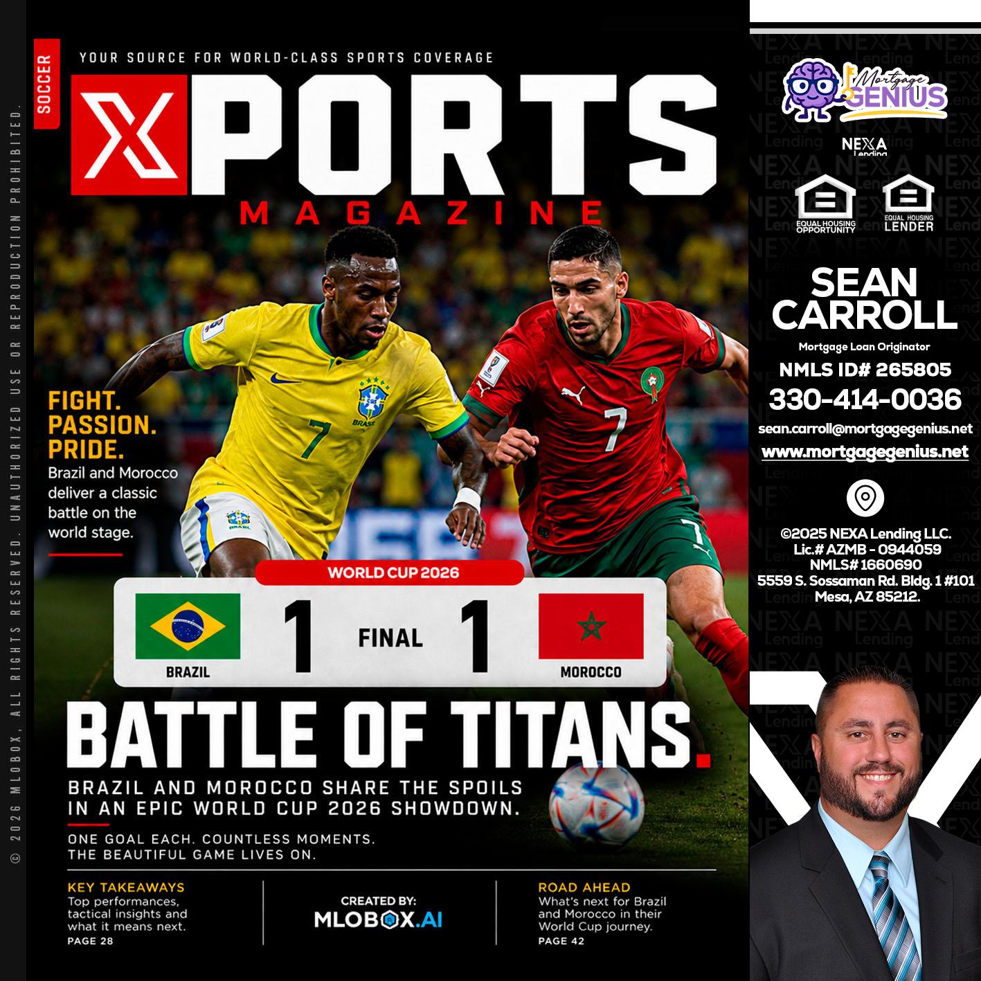 XPORTS - Sean Carroll -Mortgage Loan Originator