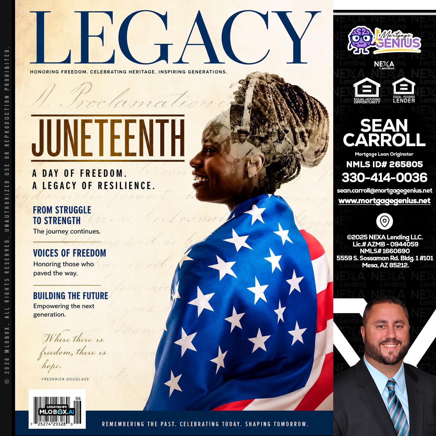 LEGACY - Sean Carroll -Mortgage Loan Originator
