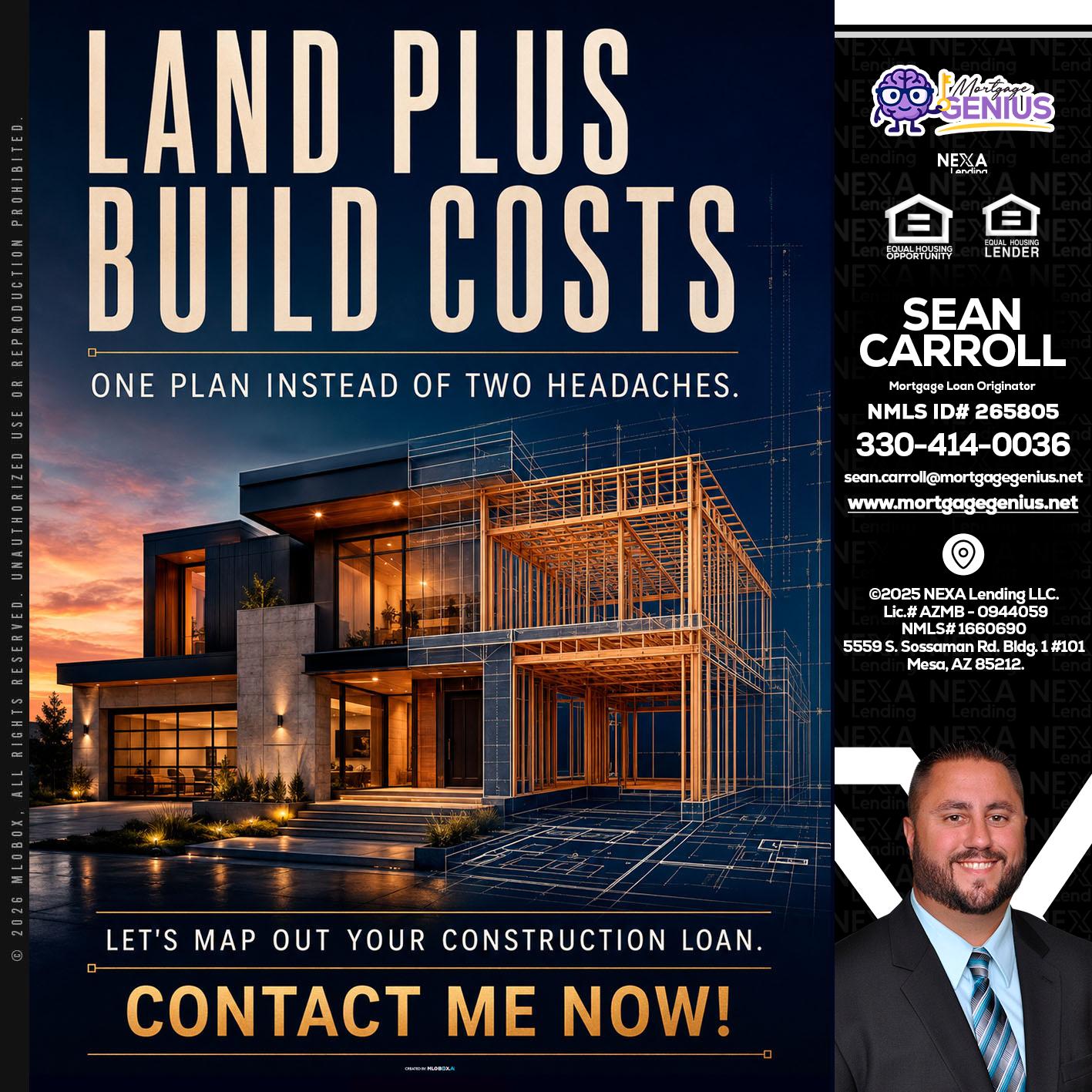 LAND PLUS - Sean Carroll -Mortgage Loan Originator