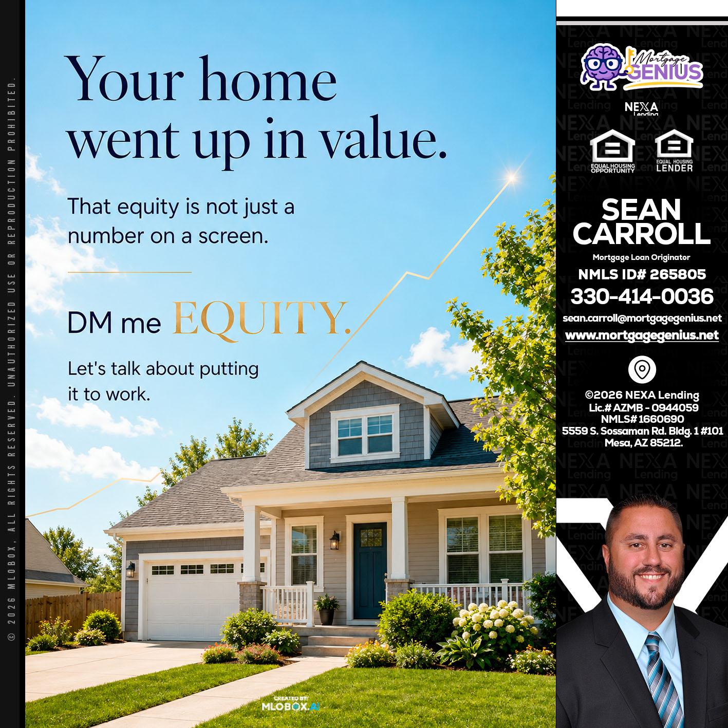 YOUR HOME - Sean Carroll -Mortgage Loan Originator