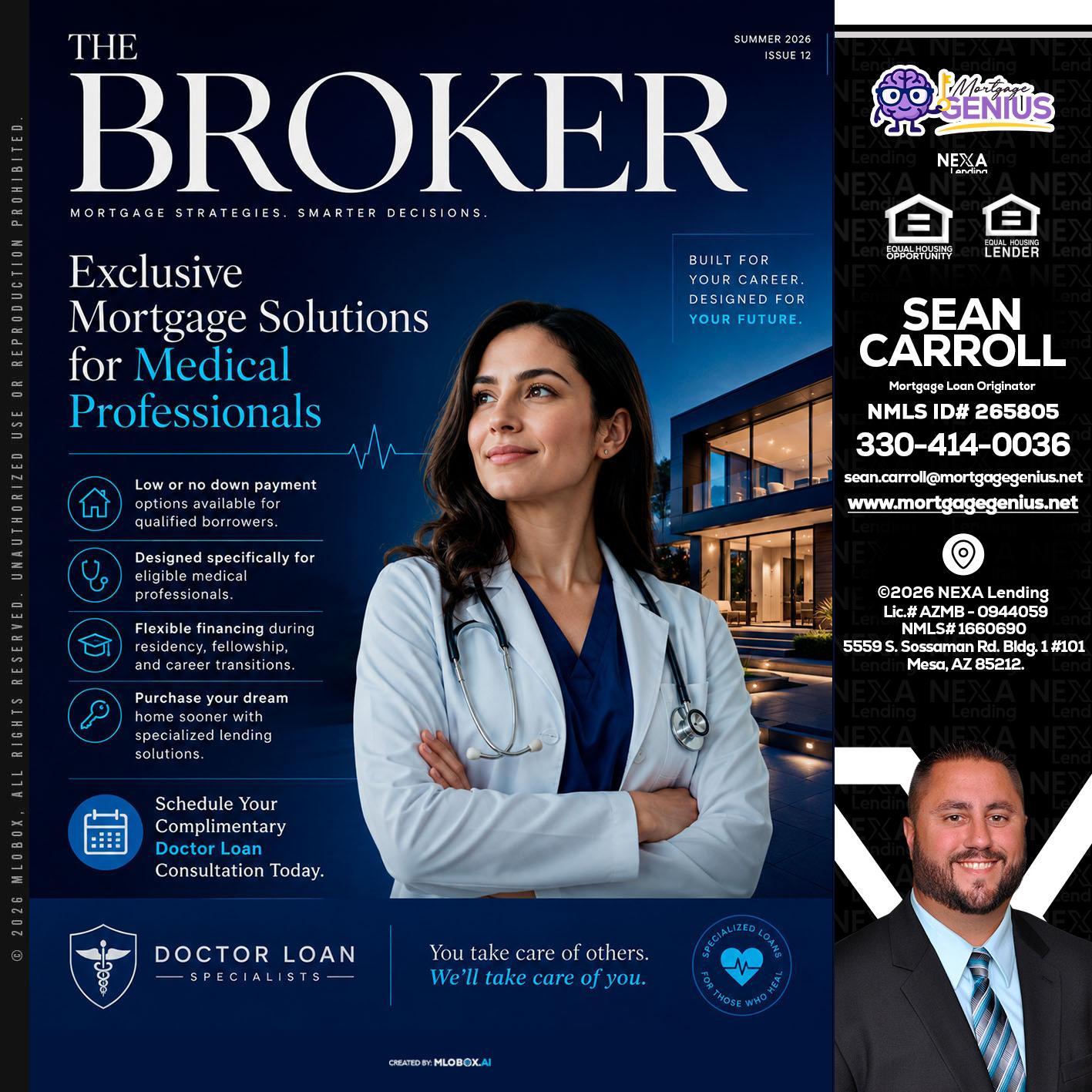 THE BROKER - Sean Carroll -Mortgage Loan Originator