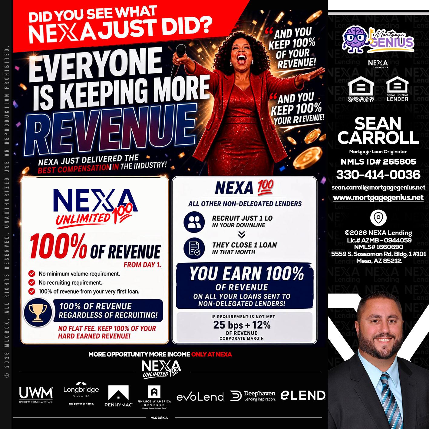 EVERYONE IS KEEPING - Sean Carroll -Mortgage Loan Originator