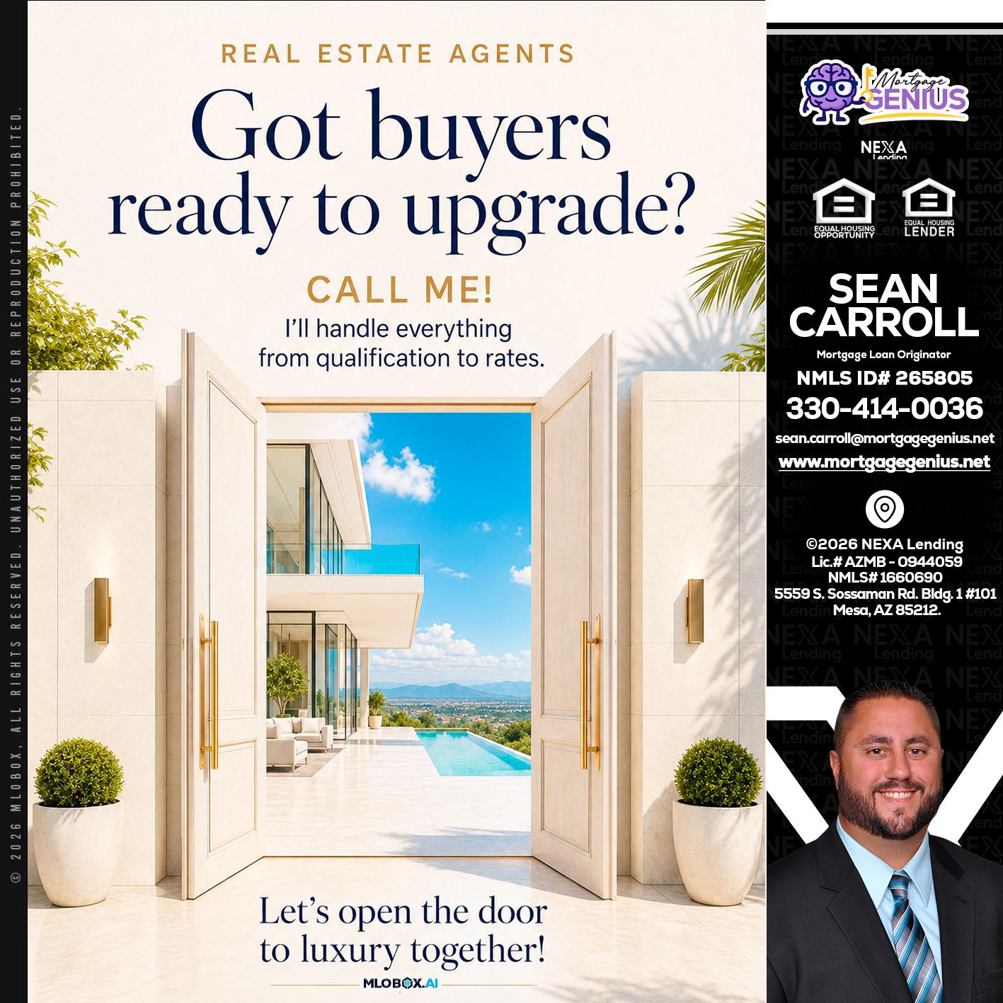 got buyers? - Sean Carroll -Mortgage Loan Originator