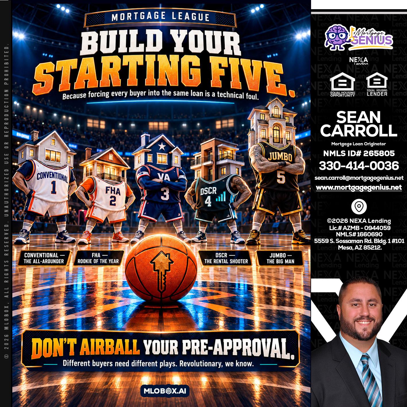 BUILD YOUR - Sean Carroll -Mortgage Loan Originator