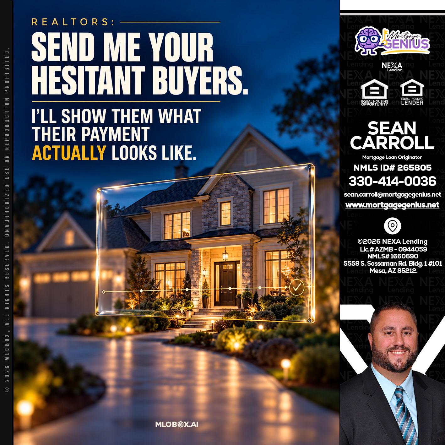 REALTOR - Sean Carroll -Mortgage Loan Originator
