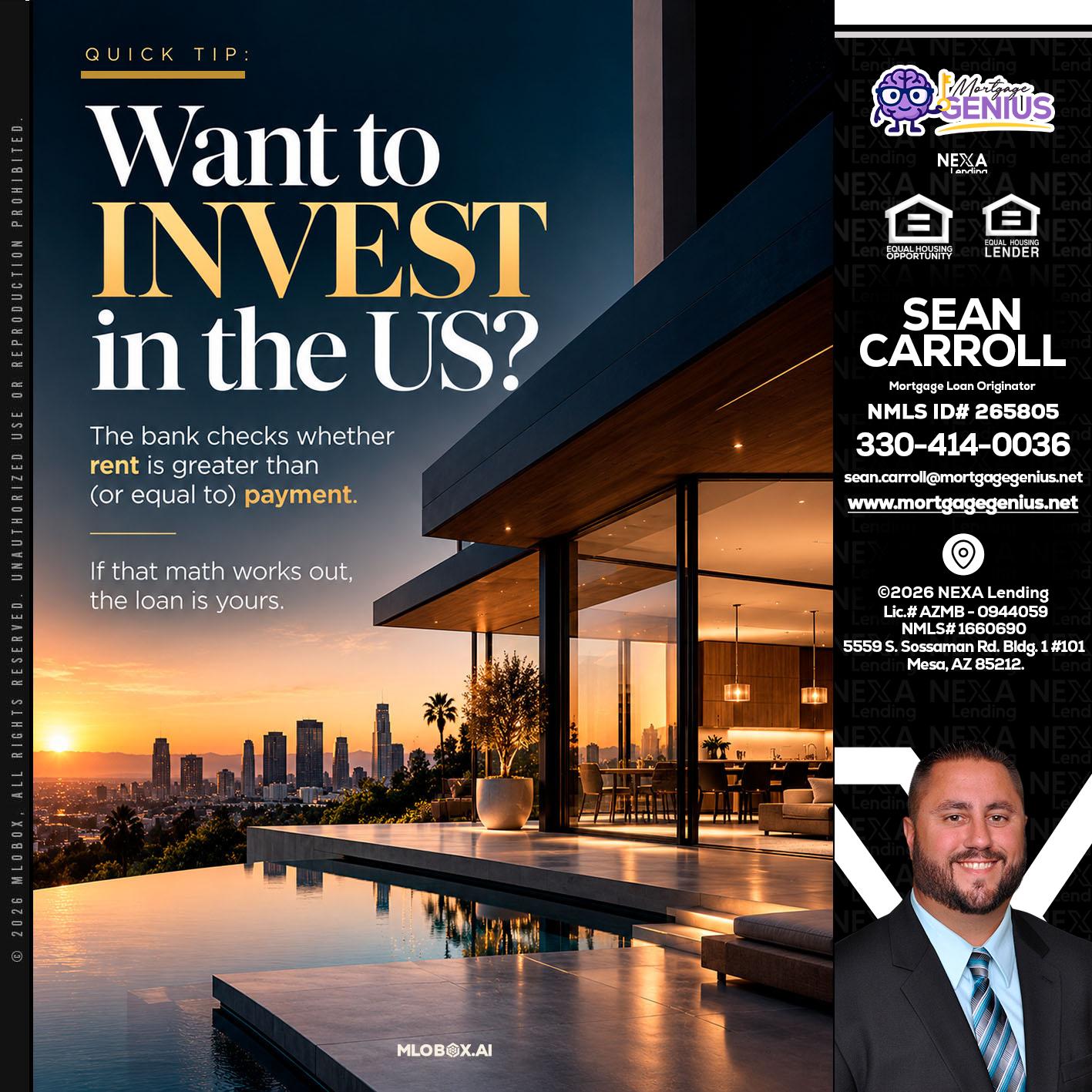 QUICK TIP - Sean Carroll -Mortgage Loan Originator